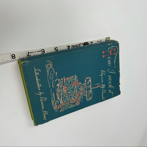Vintage HOW I COOK IT By Virginia McDonald 1949 Hardcover - Picture 10 of 12